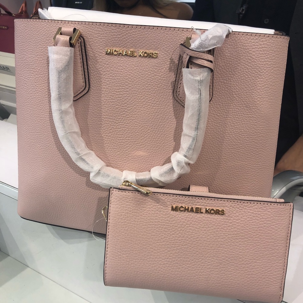 Michael kors bag blossom set pink
